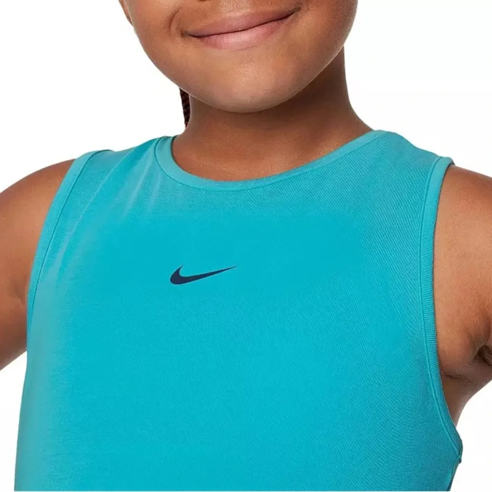 Nike Girls' Pro Dri-FIT Training Tank Top, dusty cactus, NWT